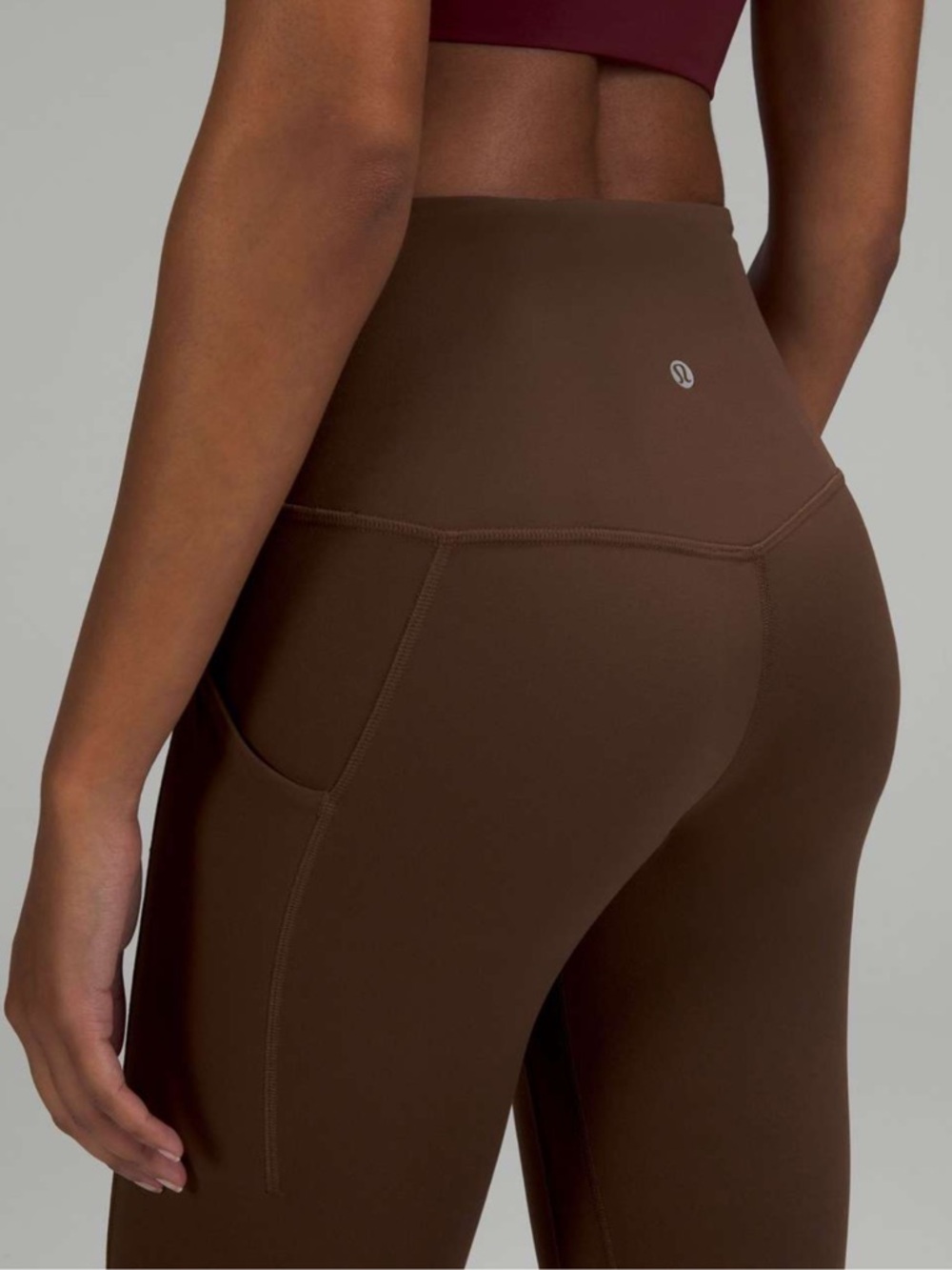 Lululemon align *pockets pant 25” Java color